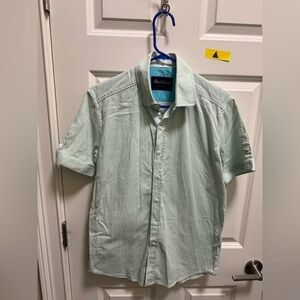 Mens Robert Graham Short Sleeve Button Down Shirt